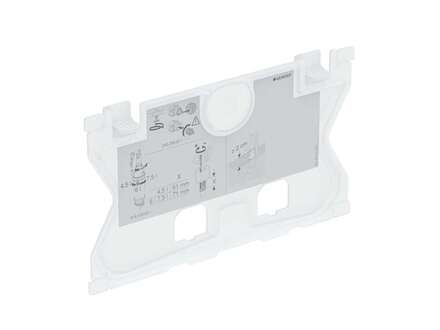 Geberit  - Ochranná deska pro splachovací nádržku pod omítku 241.824.00.1