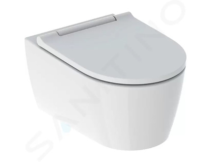 Geberit ONE - Závěsné WC se sedátkem softclose, TurboFlush, KeraTect, bílá 500.201.01.1