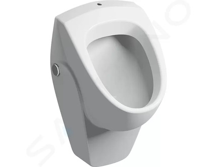 Geberit Pisoáry - Pisoár Selnova, horní přívod, bílá 500.343.01.1