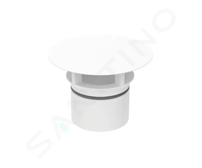 Geberit Příslušenství - Kryt ventilu pro připojení umyvadla Clou, alpská bílá 241.993.11.1