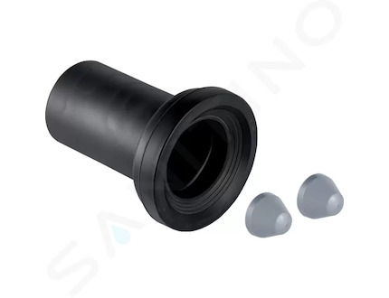 Geberit Příslušenství - Připojovací trubka Geberit s manžetou a krycími víčky, d 110 mm 152.420.46.1