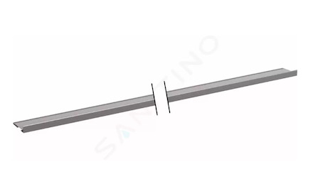 Geberit Příslušenství - Sběrný profil pro sprchový odtok ve stěně, 1500 mm, kartáčovaná nerez 154.341.FW.1