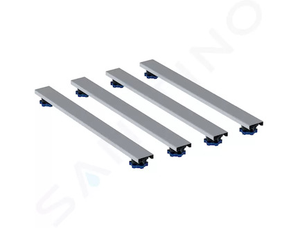 Geberit Příslušenství - Souprava pro hrubou montáž 800 mm, výška 6-12 cm, pro vaničky od 1400 mm 554.962.00.1
