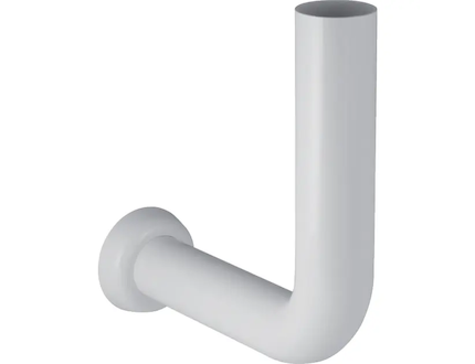 Geberit Příslušenství - Splachovací koleno 240x120 mm, vysokopoložené, d32 mm, alpská bílá 119.610.11.1