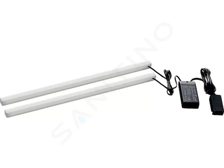 Geberit Příslušenství - Světelná lišta, délka 470 mm, dvojitá 501470000