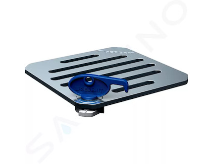 Geberit Příslušenství - Uzamykatelný rošt pro podlahové vpusti 13x13 cm, nerez 388.107.00.1