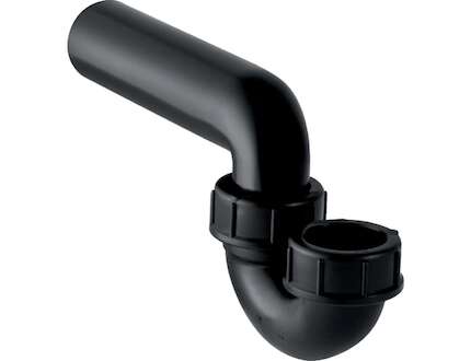 Geberit Příslušenství - Zápachová uzávěrka pro dřez, se šroubením, přívod svislý/vývod vodorovný, d 50 mm, d1 56 mm 152.043.16.1