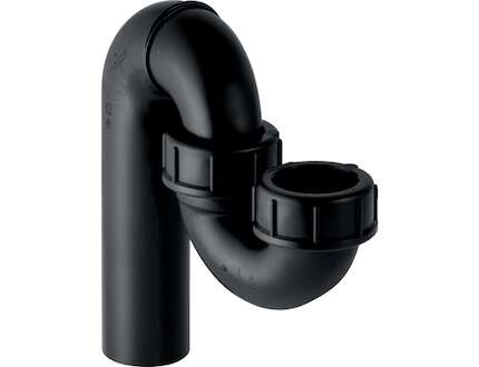 Geberit Příslušenství - Zápachová uzávěrka pro dřez, se svěrným šroubením, přívod/vývod svislý, d 56 mm, d1 56 mm 152.042.16.1