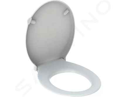 Geberit Selnova Comfort - Bezbariérové WC sedátko, duroplast, bílá 500.133.00.1