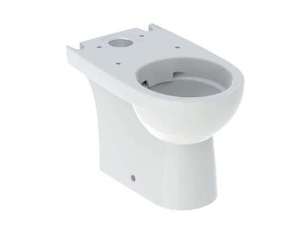 Geberit Selnova Comfort - WC kombi mísa, zadní/spodní odpad, Rimfree, bílá 500.478.01.7