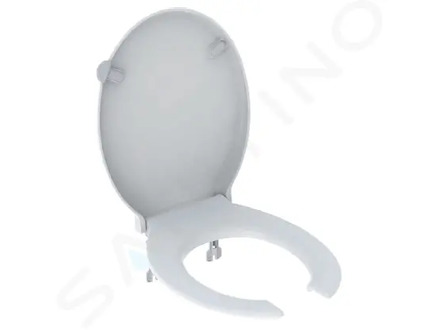Geberit Selnova Comfort - WC sedátko bezbariérové, bílá 502.791.00.1