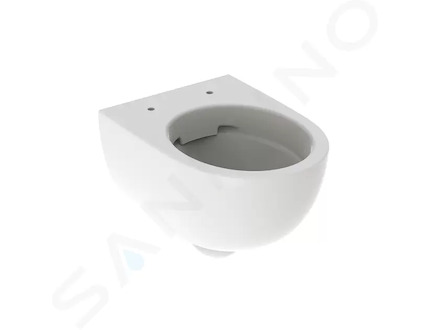 Geberit Selnova Compact - Závěsné WC, 490x355 mm, Rimfree, bílá 500.377.01.2