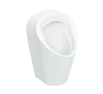Geberit Selnova - Pisoár, zadní přívod vody, Rimfree, bílá 503.125.00.1