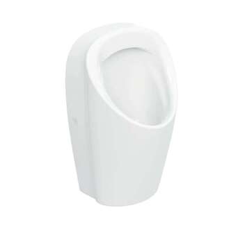 Geberit Selnova - Pisoár, zadní přívod vody, Rimfree, bílá 503.135.00.1