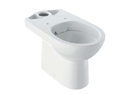 Geberit Selnova - WC kombi mísa, zadní odpad, Rimfree, bílá 500.285.01.7