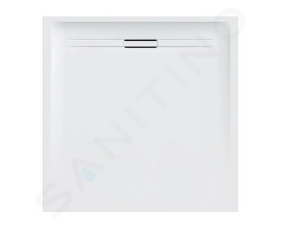 Geberit Sestra - Sprchová vanička 80x80 cm, bílá 550.290.00.2