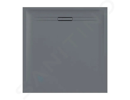 Geberit Sestra - Sprchová vanička 80x80 cm, šedá 550.291.00.2