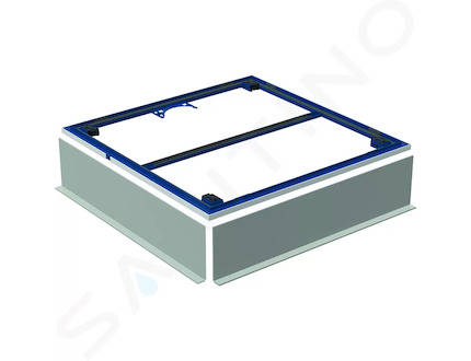 Geberit Setaplano - Instalační rám pro sprchové vaničky, 1000x800 mm, pro 4 nohy 154.462.00.1