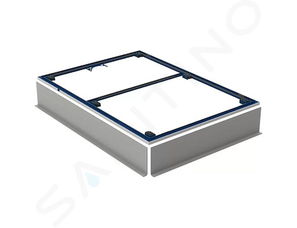 Geberit Setaplano - Instalační rám pro sprchové vaničky, 800x1400 mm, pro 6 nohou 154.466.00.1
