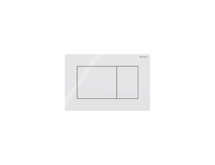 Geberit Sigma01 - Ovládání splachování, bílá 115.660.11.1