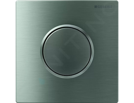 Geberit Sigma10 - Ovládání splachování pisoáru, nerezová ocel 116.015.SN.1