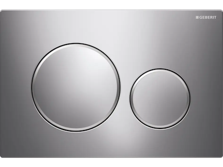 Geberit Sigma20 - Ovládací tlačítko splachování, chrom 115.882.KH.1