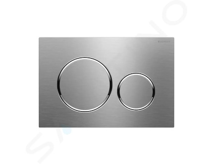 Geberit Sigma20 - Ovládací tlačítko splachování, přišroubovatelné, nerezová ocel 115.889.SN.1