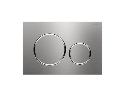 Geberit Sigma20 - Ovládací tlačítko splachování, přišroubovatelné, nerezová ocel 115.889.SN.1