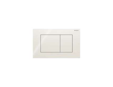 Geberit Sigma40 - Ovládání splachování, sklo/pískově šedá 115.629.JL.1