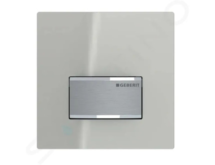 Geberit Sigma50 - Ovládací splachování pisoáru, chrom/pískově šedá 116.016.JL.5