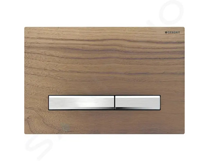 Geberit Sigma50 - Ovládací tlačítko splachování, chrom/ořech americký 115.788.JX.2