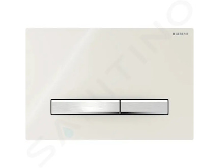Geberit Sigma50 - Ovládací tlačítko splachování, chrom/pískově šedá 115.788.JL.2