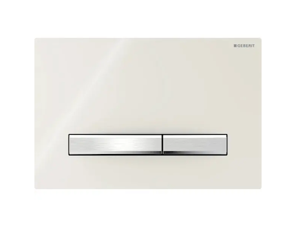 Geberit Sigma50 - Ovládací tlačítko splachování, chrom/pískově šedá 115.788.JL.2