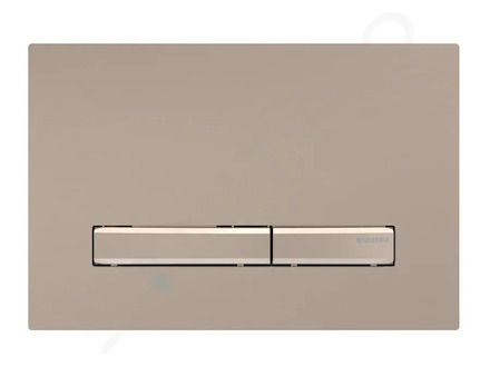 Geberit Sigma50 - Ovládání splachování, easy to clean, kartáčované červené zlato 115.670.QB.2