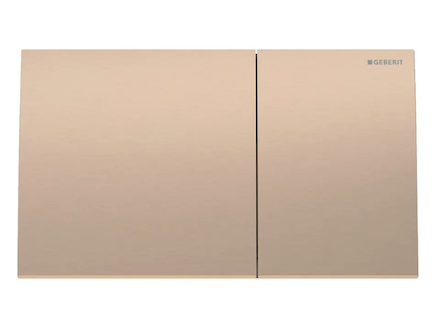 Geberit Sigma70 - Ovládání splachování, easy to clean, kartáčované červené zlato 115.622.QB.1
