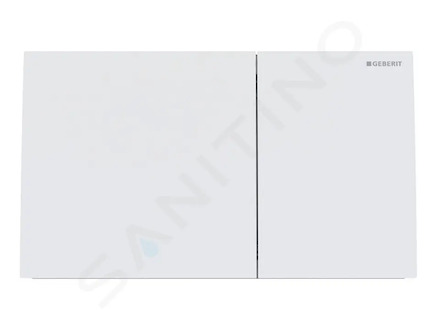 Geberit Sigma70 - Ovládání splachování, easy to clean, matná bílá 115.622.JT.1
