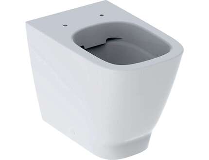 Geberit Smyle Square - Stojící WC, Rimfree, bílá 500.840.00.1