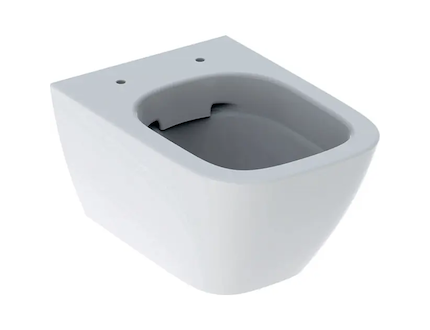 Geberit Smyle Square - Závěsné WC, Rimfree, bílá 500.379.01.1