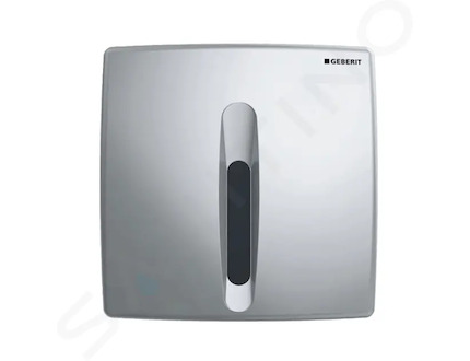 Geberit Splachovací systémy - Elektronické ovládání splachování pisoáru, síťové napájení, matný chrom 115.817.46.5