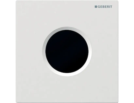 Geberit Splachovací systémy - Elektronické ovládání splachování pisoárů typ 01, bateriové napájení, alpská bílá 116.031.11.5
