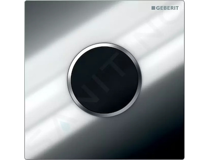 Geberit Splachovací systémy - Elektronické ovládání splachování pisoárů typ 10, bateriové napájení, chrom/chrom mat 116.035.KH.1