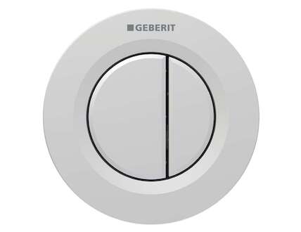 Geberit Splachovací systémy - Oddálené ovládání splachování typ 01, 2-činné, pro nádržku pod omítku 8 cm, easy to clean, matný c