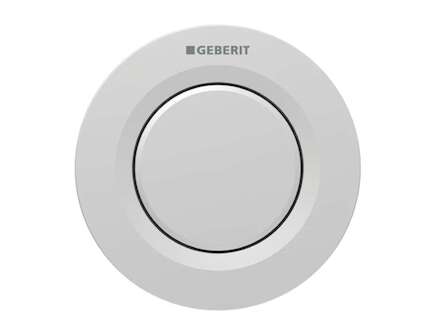 Geberit Splachovací systémy - Oddálené ovládání splachování typ 01, pro nádržku pod omítku 8 cm, easy to clean, matný chrom 116.