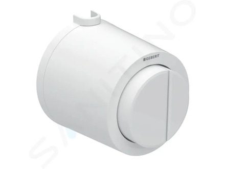 Geberit Splachovací systémy - Oddálené ovládání splachování WC, pneumatické, 2-činné splachování, alpská bílá 116.049.11.1
