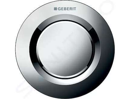 Geberit Splachovací systémy - Oddálené ovládání typ 01, pneumatické, pro 1 množství splachování, lesklý chrom 116.040.21.1