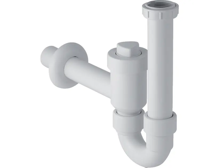 Geberit  - Trubková zápachová uzávěrka, uzavíratelná, zpětný ventil, vývod vodorovný, d 40 mm 152.860.11.1