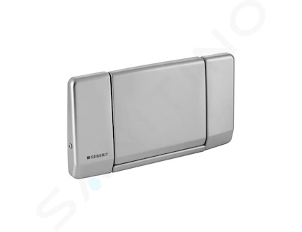 Geberit Twinline - Ovládací tlačítko splachování Highline, nerezová ocel 115.151.00.1