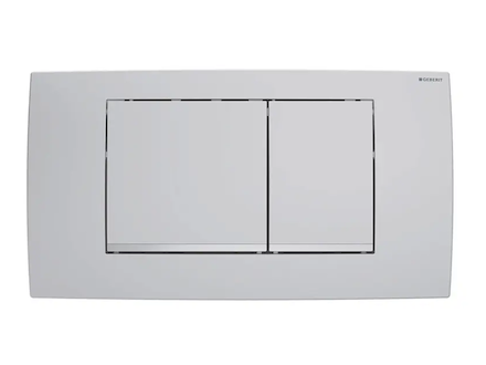 Geberit Twinline30 - Ovládání splachování, easy to clean, matný chrom 115.899.JQ.1
