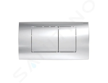 Geberit Twinline30 - Ovládání splachování, lesklý chrom 115.899.KH.1