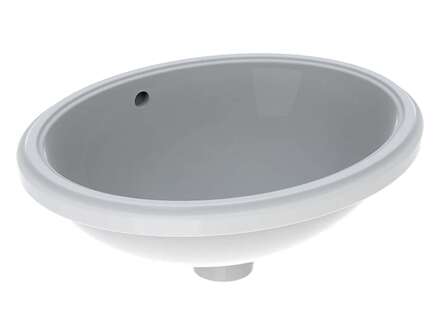 Geberit VariForm - Umyvadlo vestavné 56x50 cm, s přepadem, bílá 500.752.01.2